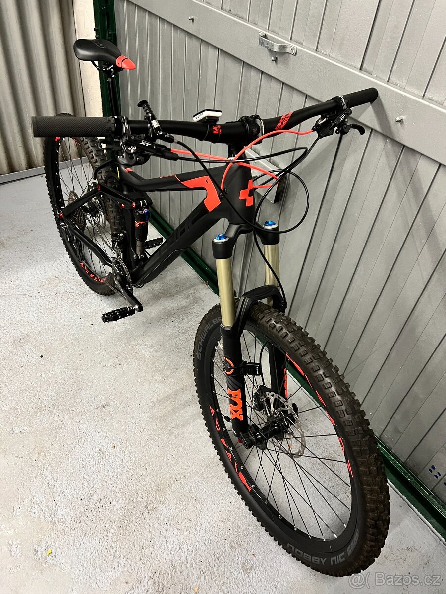 Carbonové kolo CUBE STEREO 140 C:62 Race 27,5 TOP STAV - 3