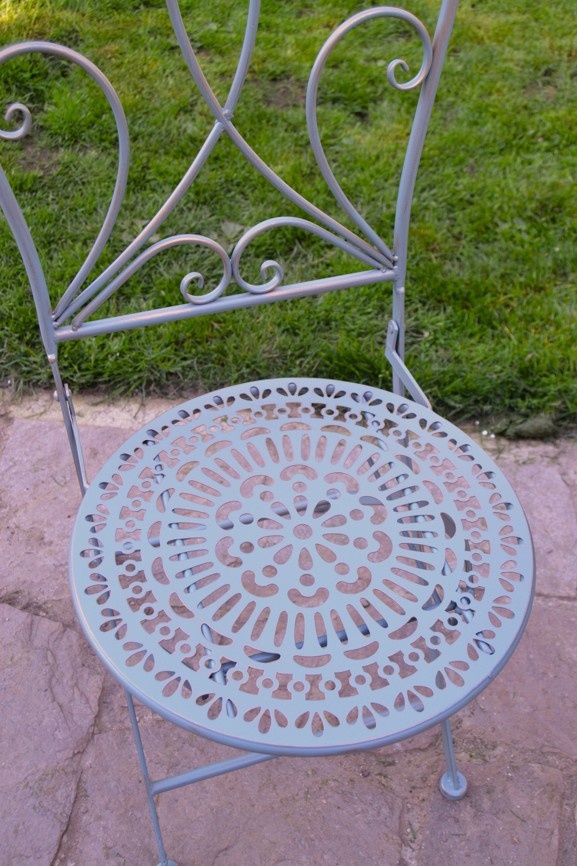 Kovový set PROVENCE - pastelová zelená - 3