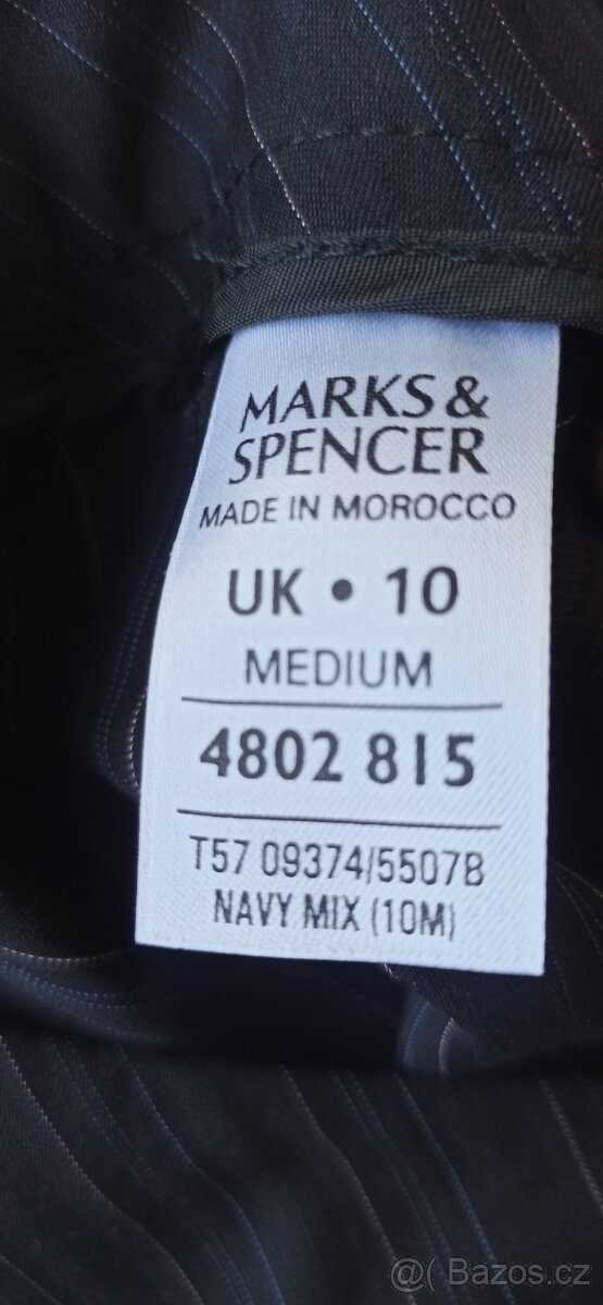 Společenské kalhoty M&S, vel. 38 - 3