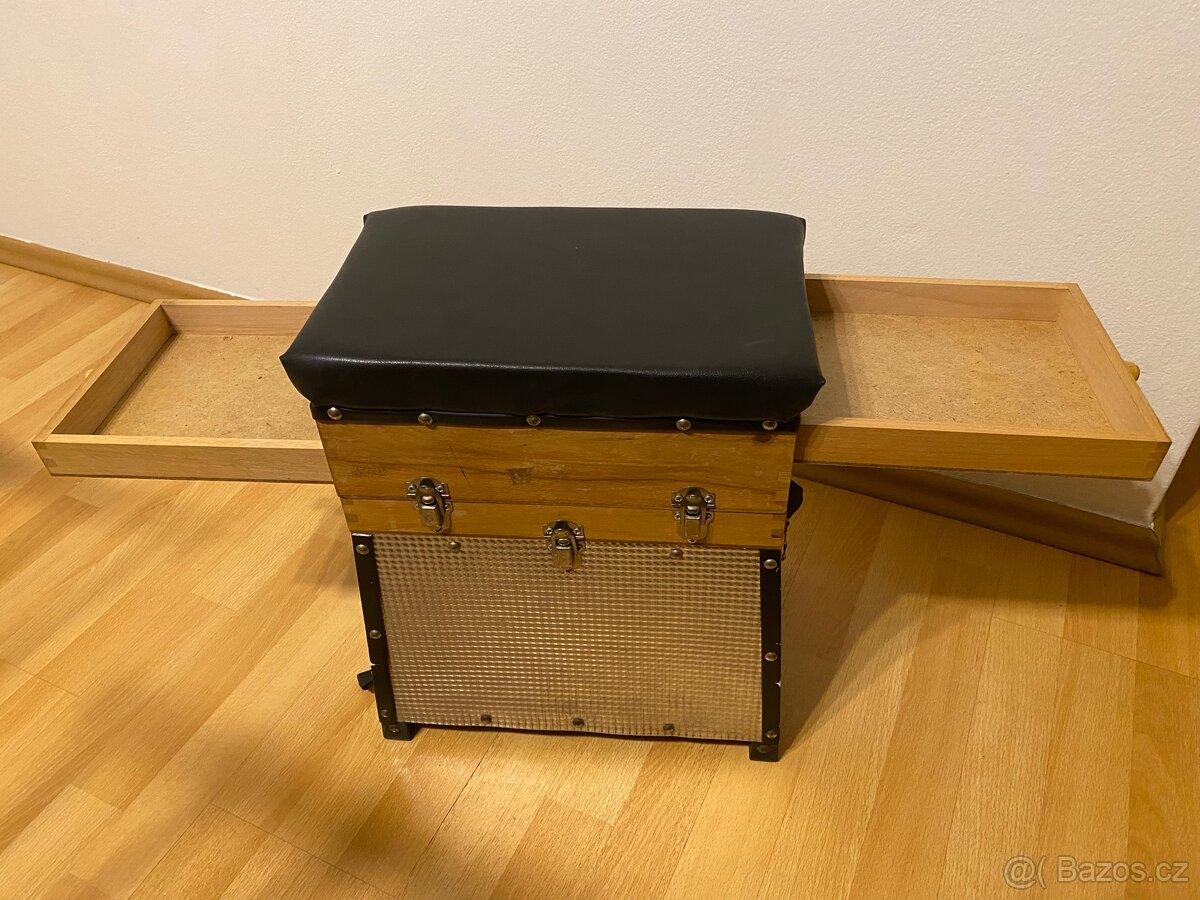 Retro rybářský kufr - 3