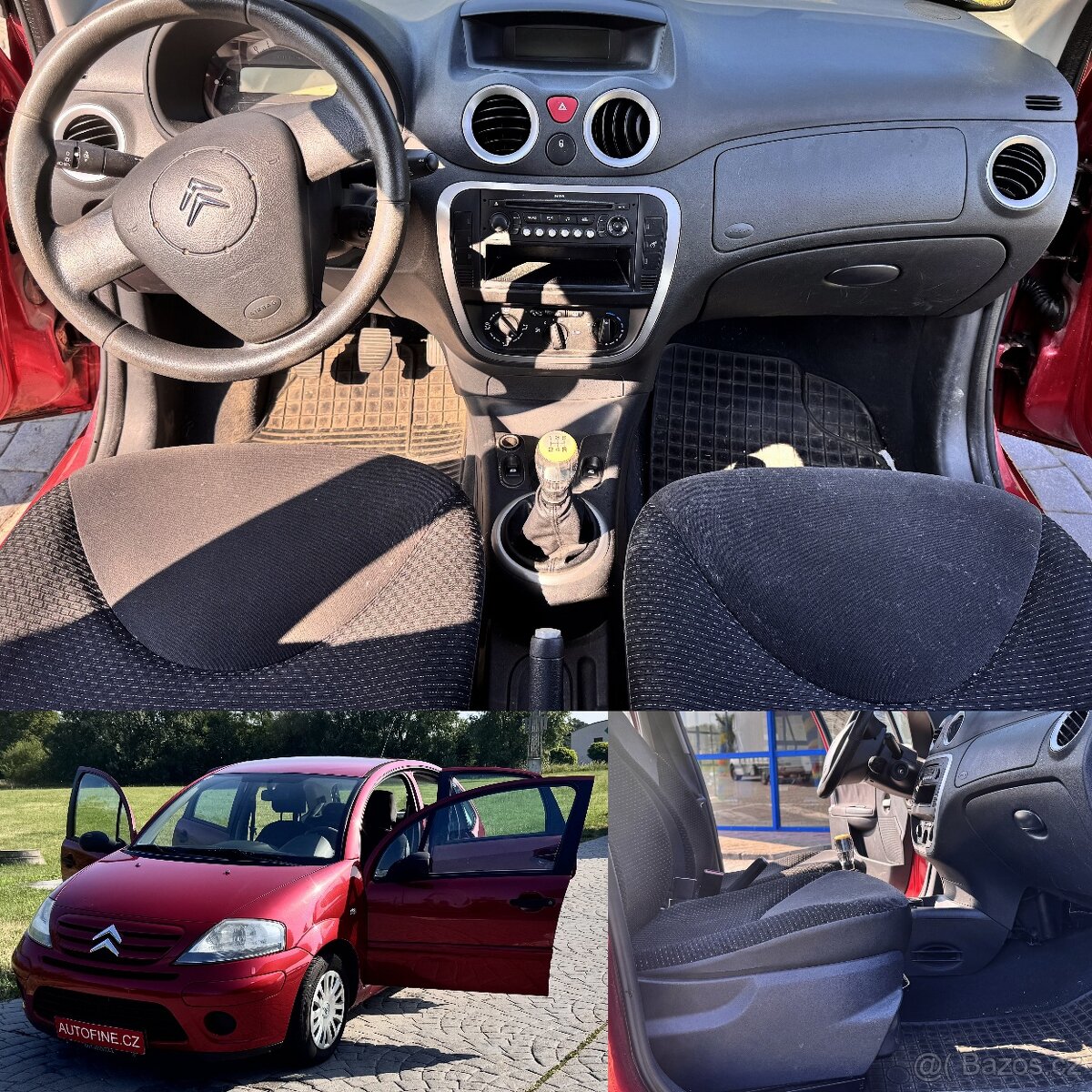 ČTYŘVÁLCOVÝ CITROEN C3 1,4i 16v, KLIMATIZACE, TAŽNÉ ZAŘ. TOP - 3