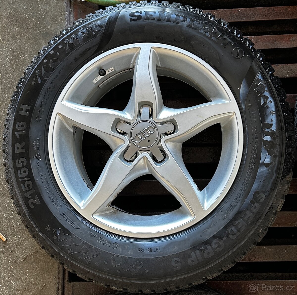 5x112 R16 7J + 215/65 Semperit zimné - 3