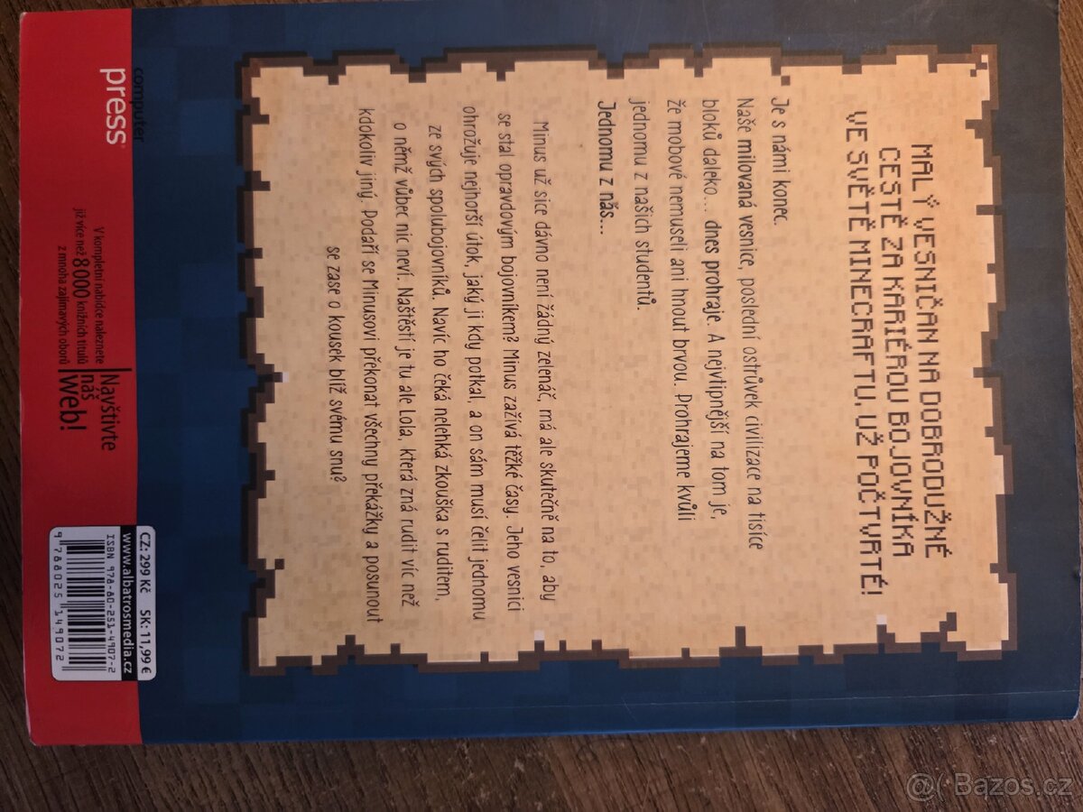 Denik maleho minecraftaka 4,nova kniha - 3