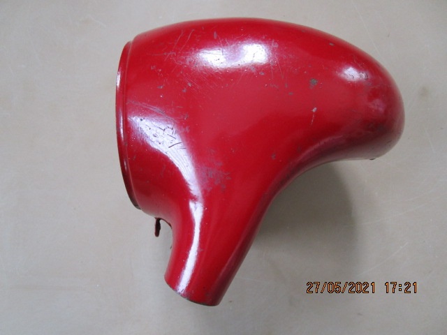 Originá hliníkovél víčko nádrže a čumáček Pionýr jednosík . - 3