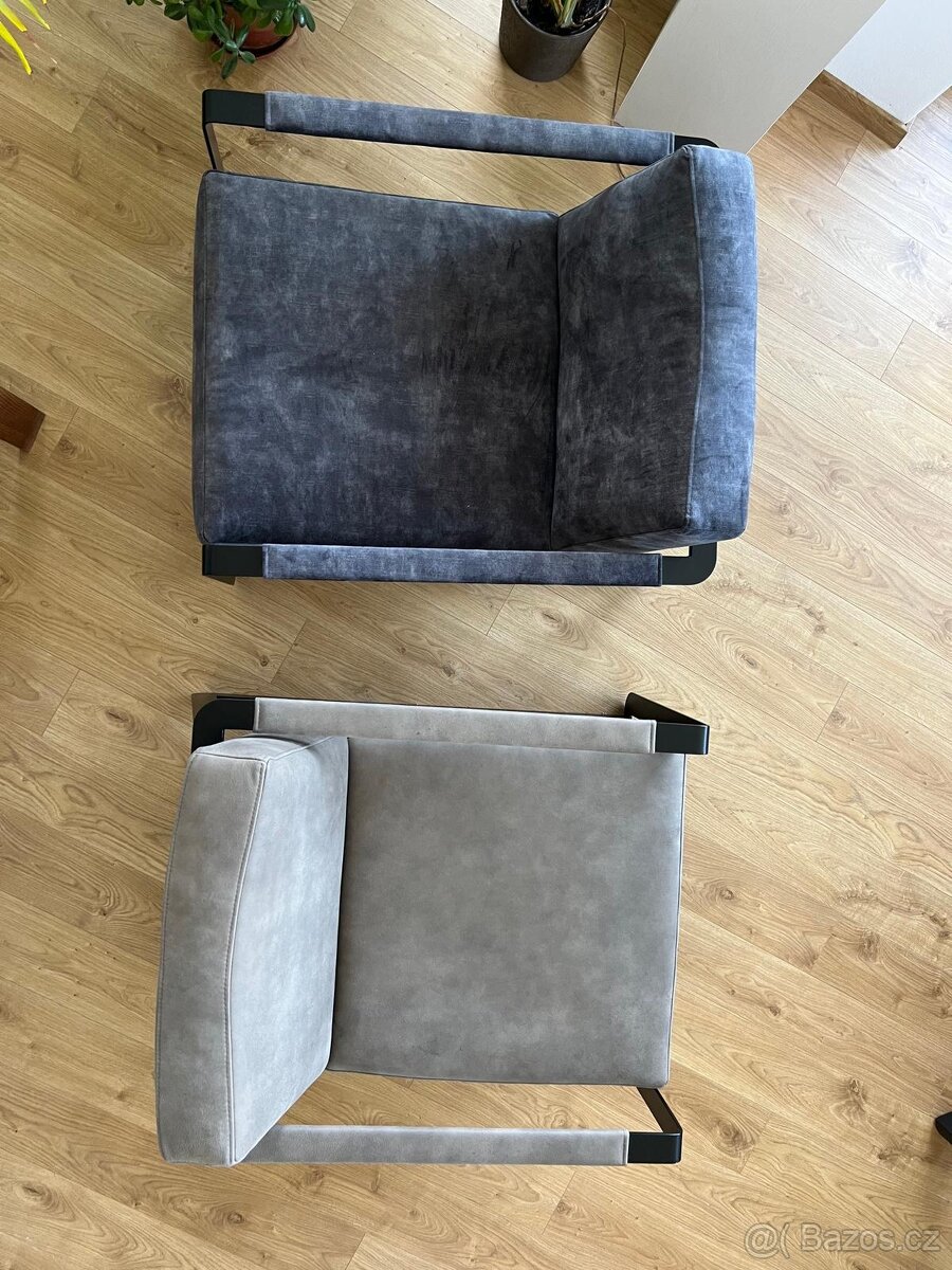 Designové křeslo - inspirace Poliform Gaston - 3