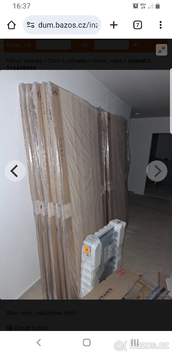 Intetierove dvere vcetne kovani - 3