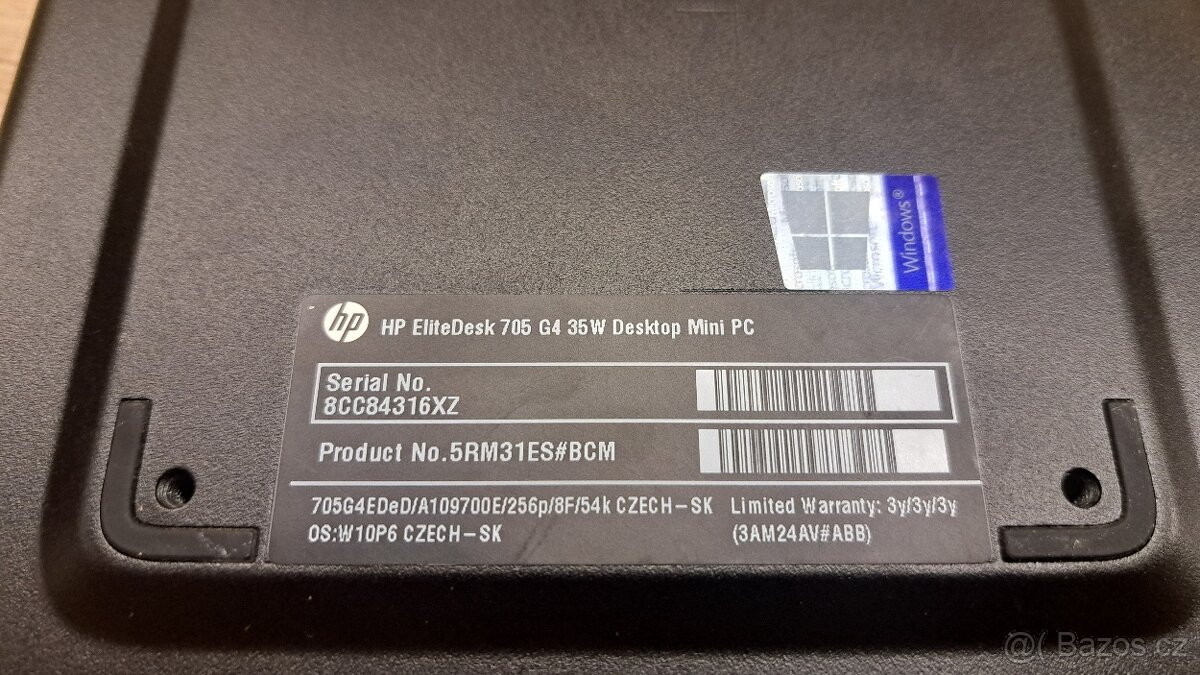 Prodam HP eltitedesk 705 G4 Win11 - 3