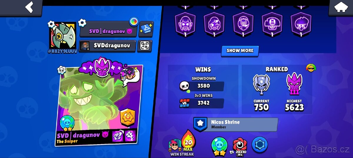 Brawl Stars účet - 3