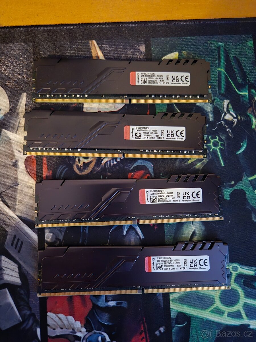 32GB RAM DDR4 Kingston HyperX Beast - 3