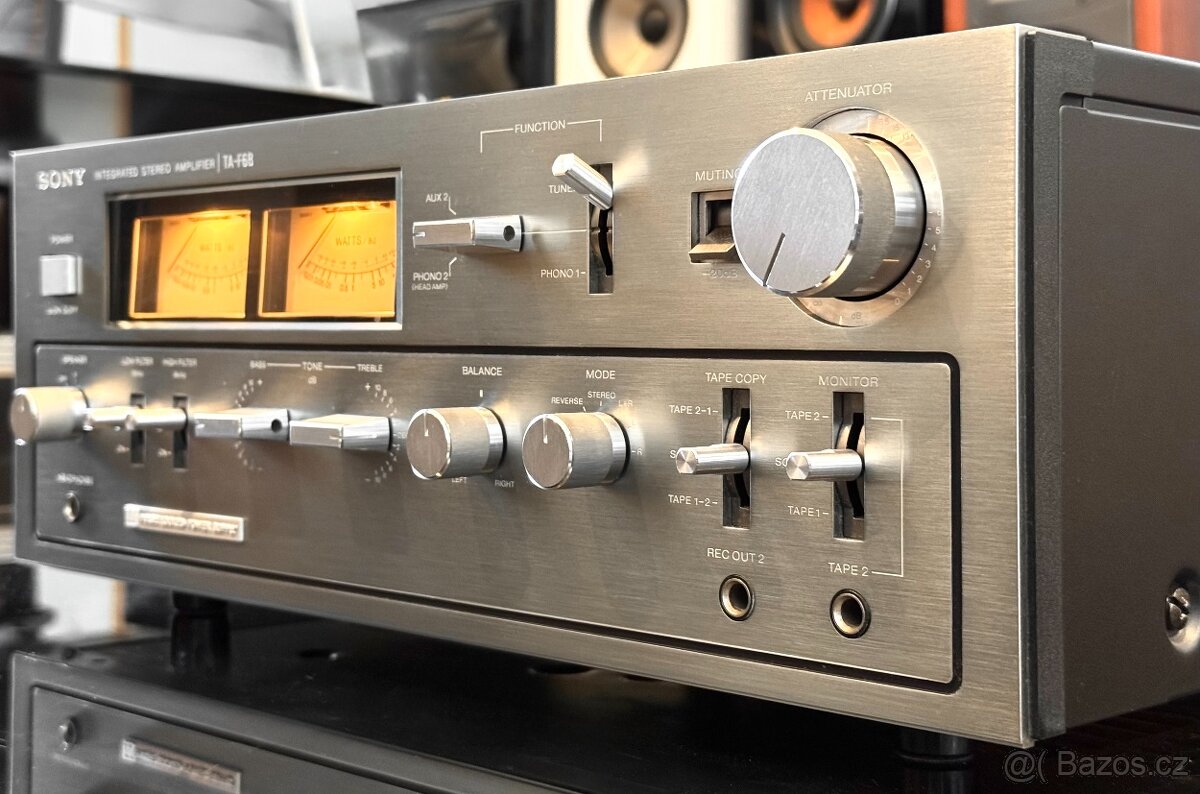 Sony TA-F6B stereo zesilovač - 3