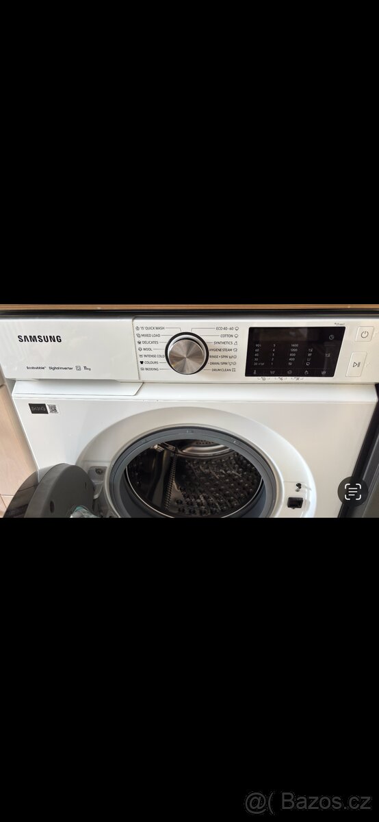 Pračka Samsung Ecobubble 11 kg, 1400 ot./min, parní program, - 3