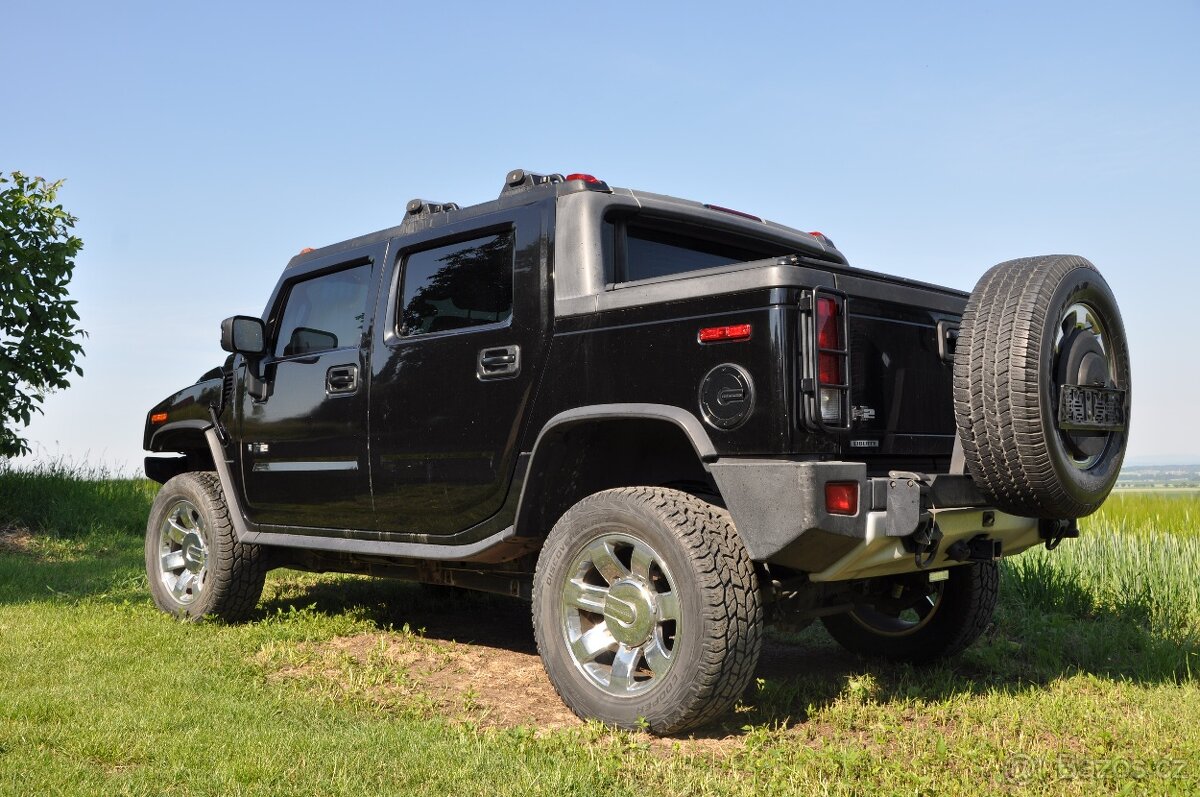 HUMMER H2 SUT Pick up, 2008 - poslední model 6.2 V8