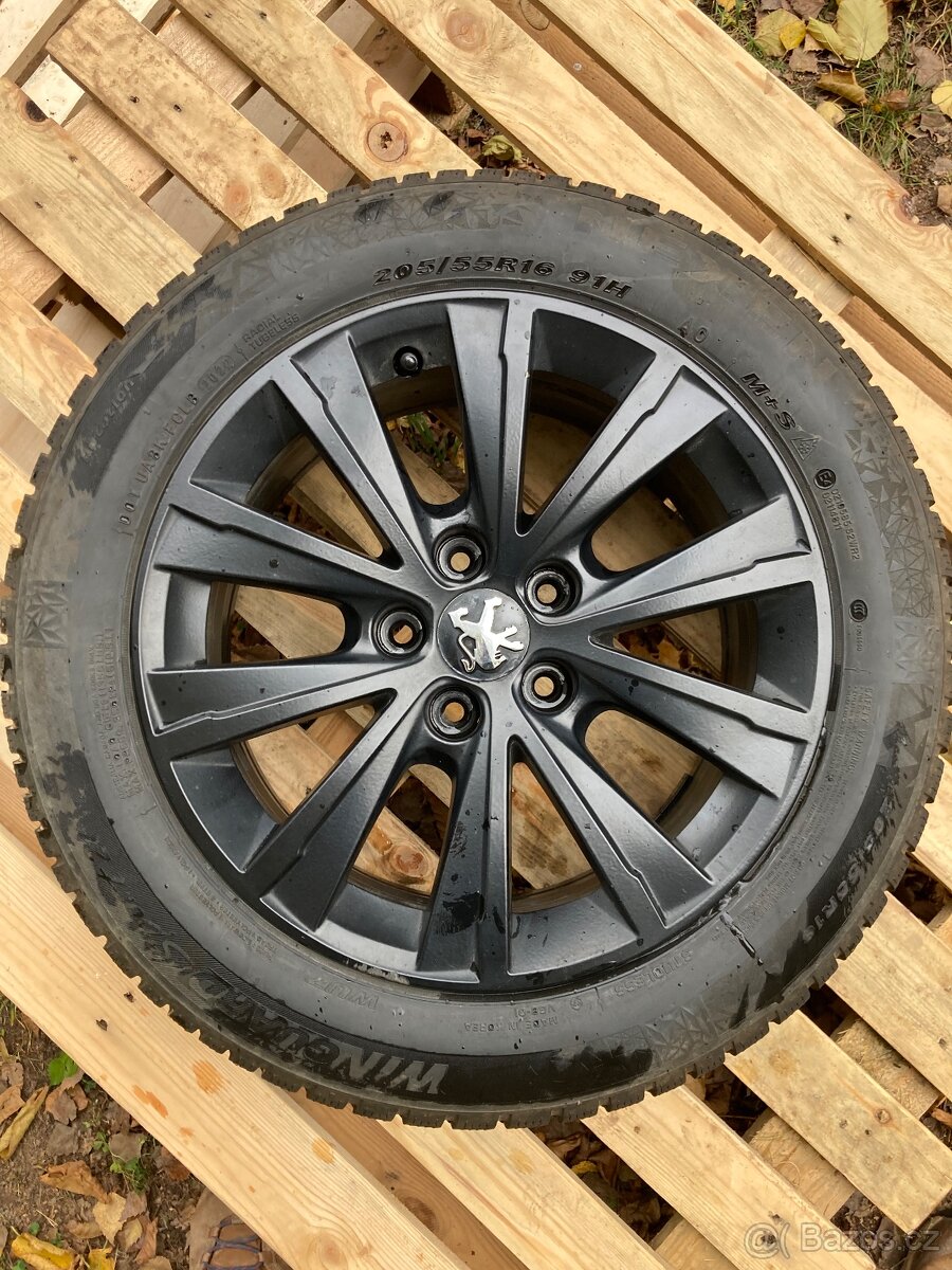 Sada zimních ALU kol Peugeot 308 TOPAZE 7J 16 CH5-44 - 3