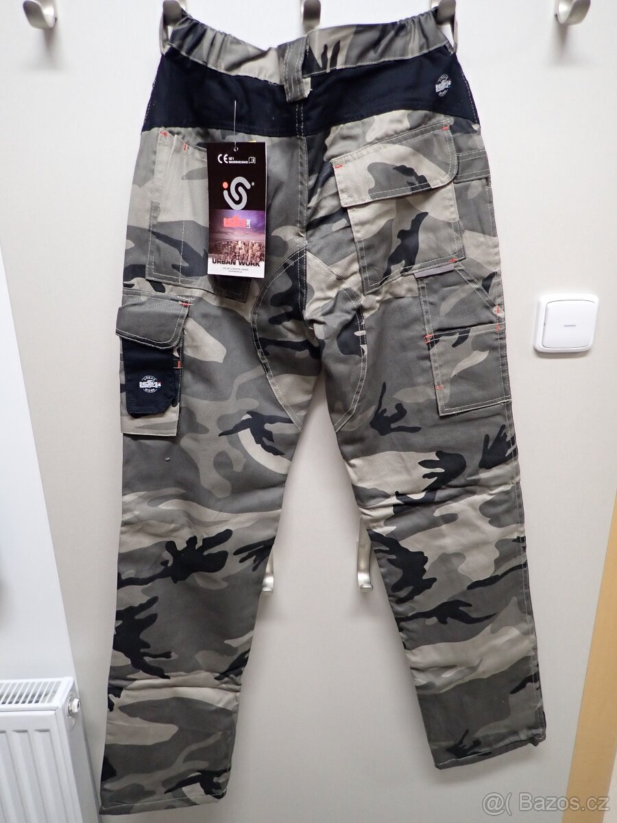 KALHOTY-KRATASY MASKÁČOVÉ LETNÍ 2v1 NENOŠENÉ S VYSAČKOU - 3