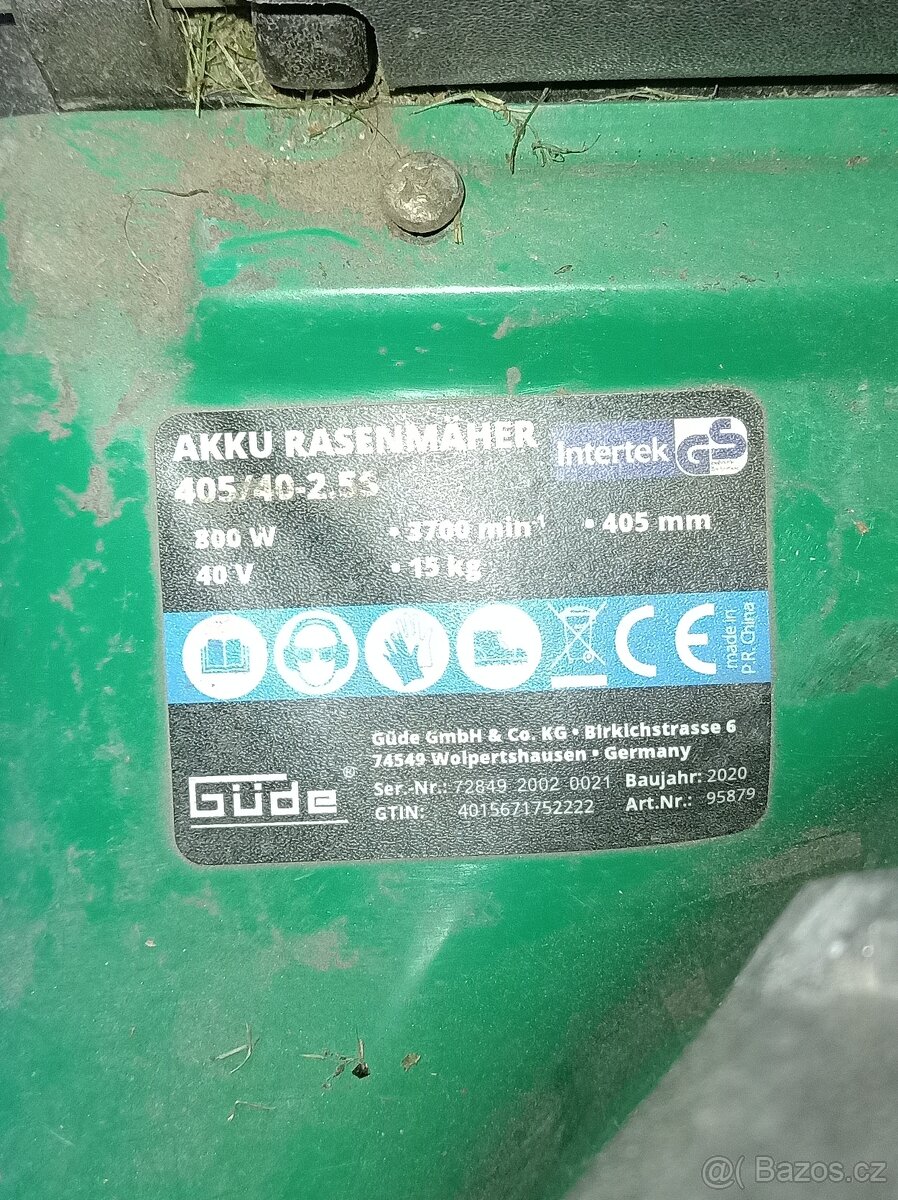 Elektrická sekačka Gude - 3