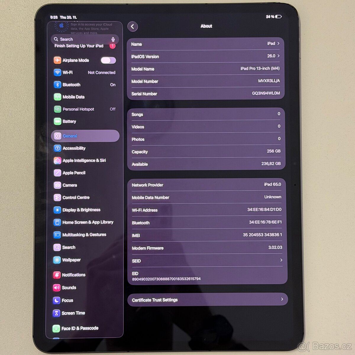 iPad Pro 13(M4) 2024 256GB Space Grey na Simku - 3