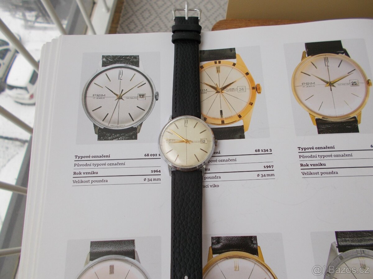 pekne vzacne funkcni hodinky prim Brusel rok 1964 - 3