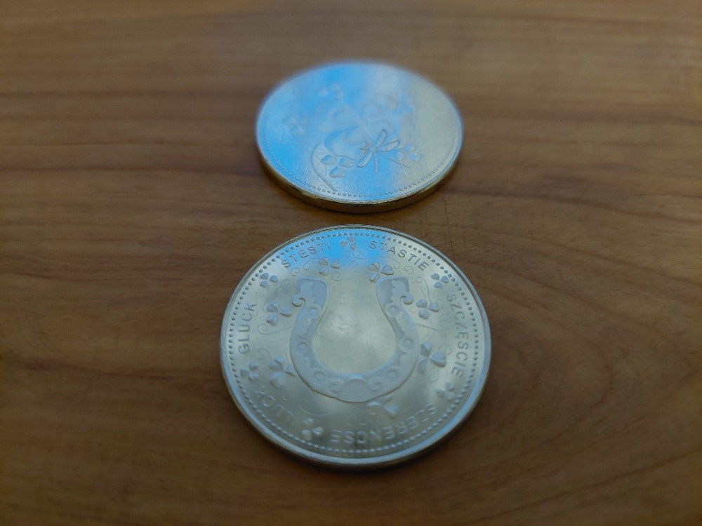 Nová mince pro štěstí šťastie Glück luck szerencse szczęście - 3