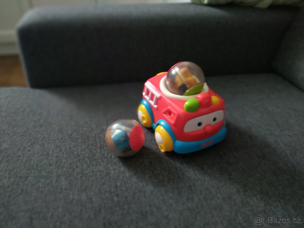 Fisher Price Veselé balónky s vozítky Mattel - 3
