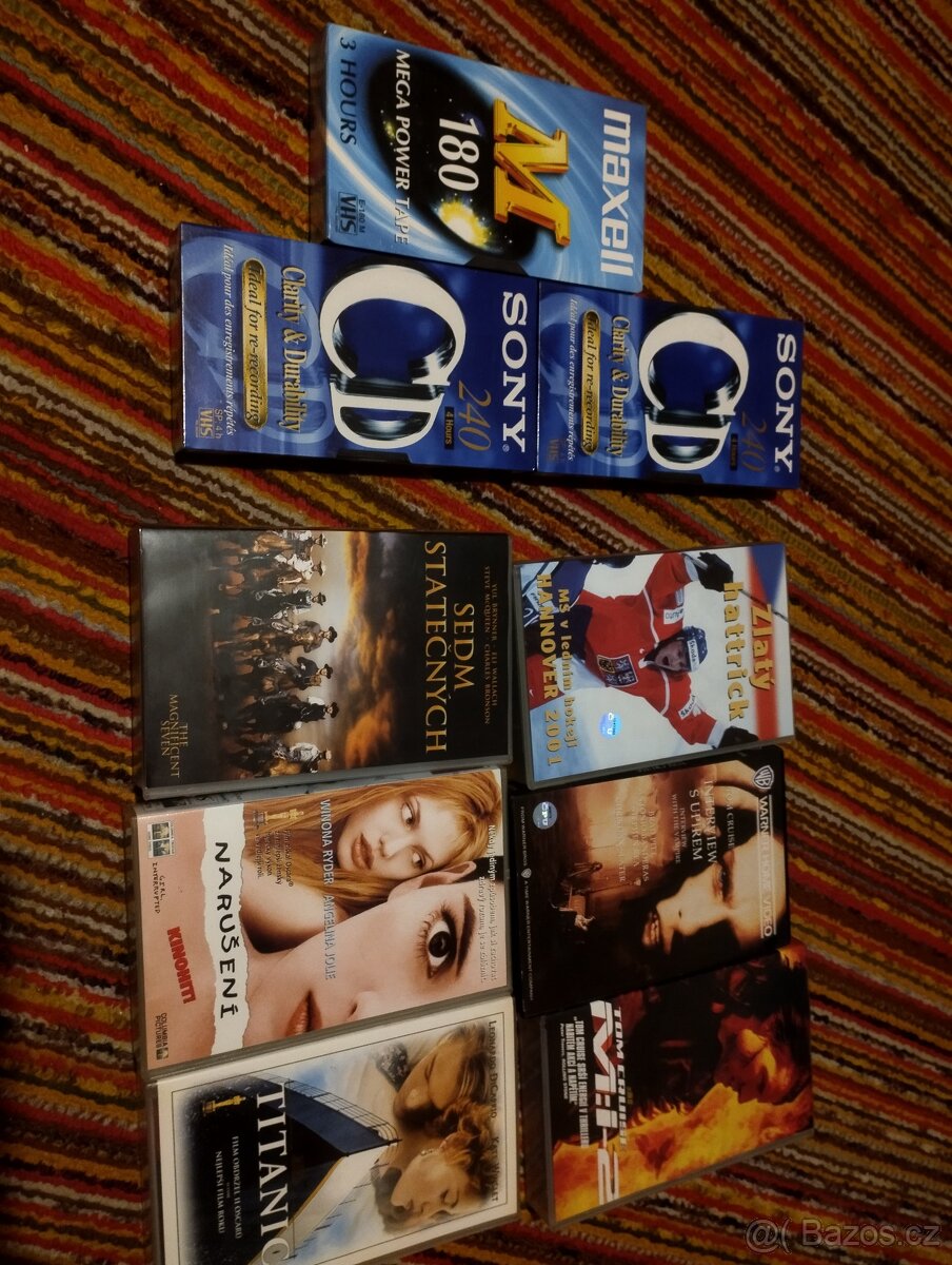 VHS Filmy a nové kazety - 3