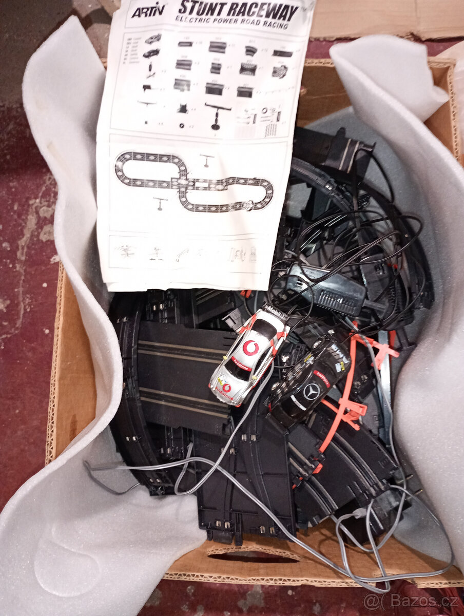 Autodráha 2x CARRERA,1x Stunt Raceway-3xcelkem - 3