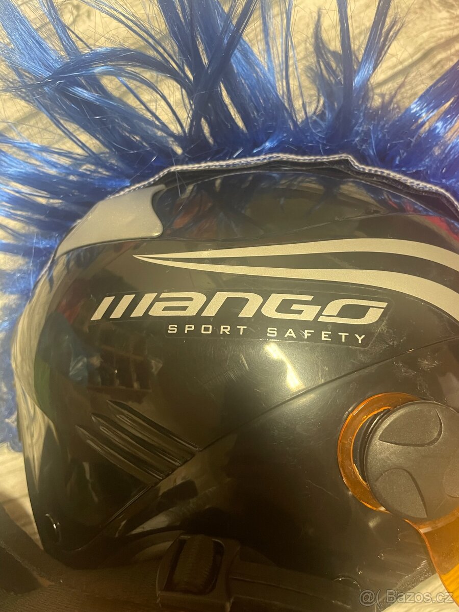 Chlapecká lyžařská helma Mango se štítem 54-62cm - 3