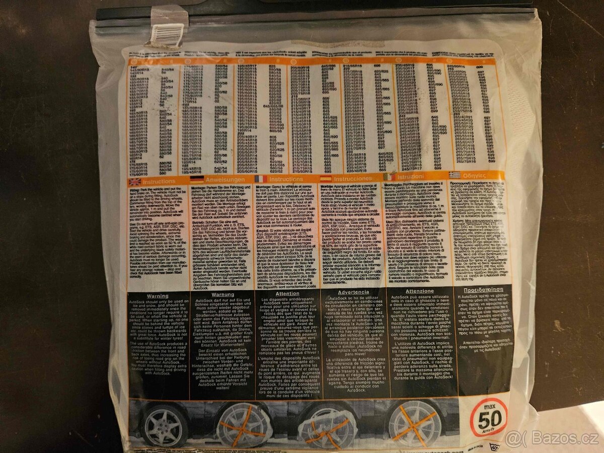 AutoSock 645 - textilní sněhové řetězy - 3