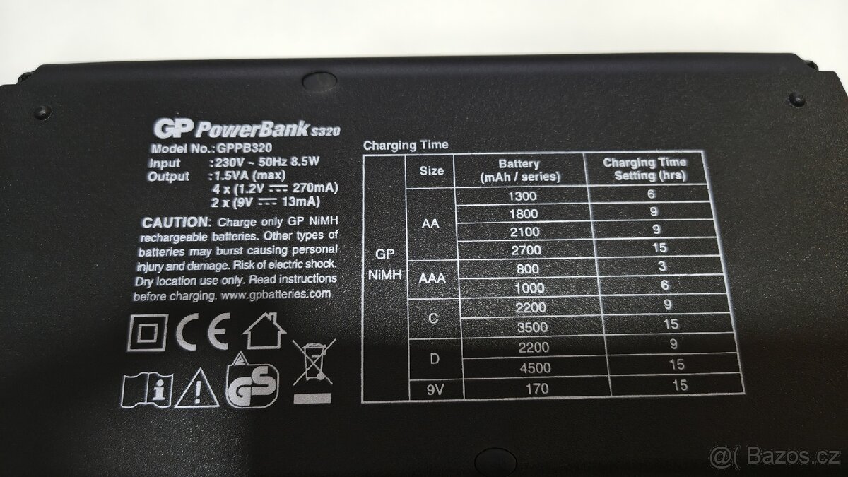 Nabíječka baterií GP s320gp - 3