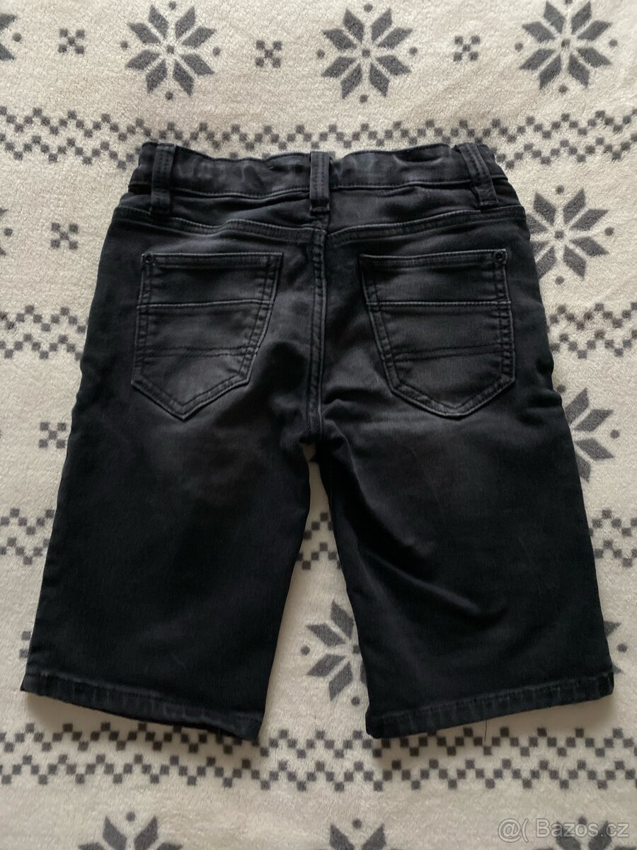 Džínové kraťasy C&A, vel. 128 - 3