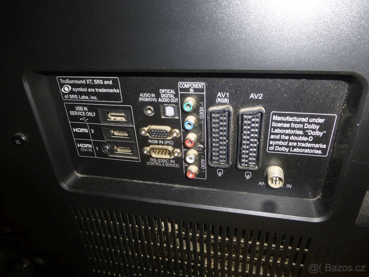 FullHD LCD televize 93cm LG, 37 palců, nemá DVBT2 - 3