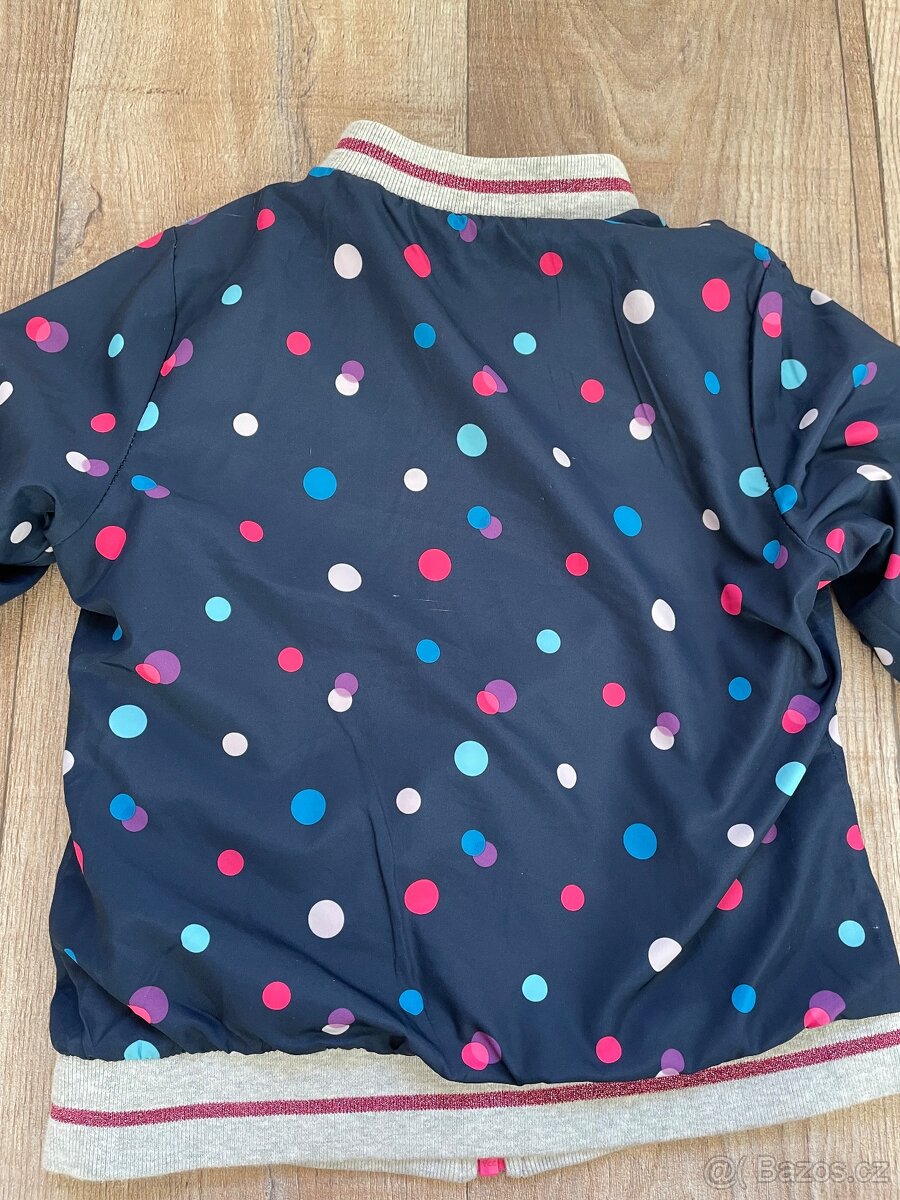 Oboustranná bunda/mikina Tchibo 110/116 - 3