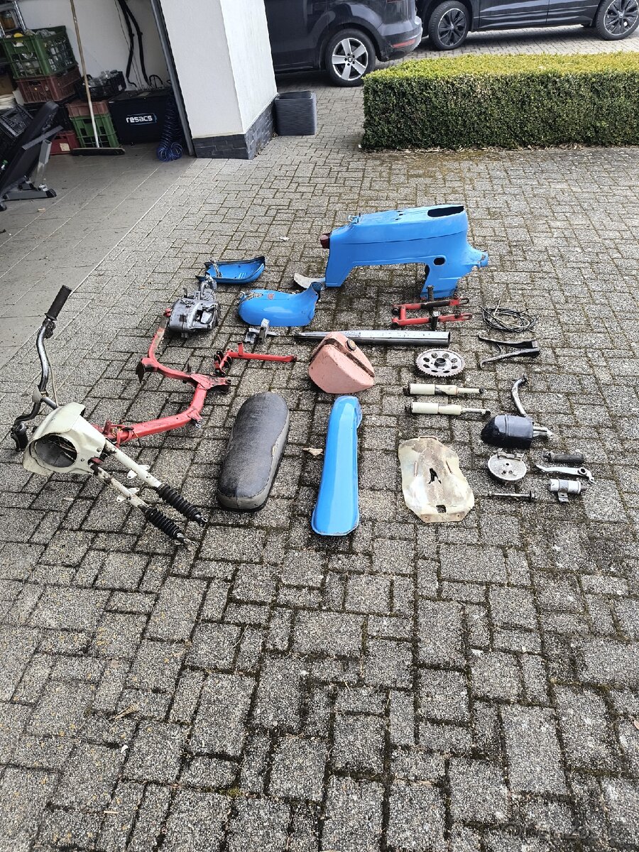 Díly Jawa pionýr - 3