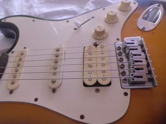 Pěkná starší Elektrická Kytara EPIPHONE - Model S 210 / VS - 3