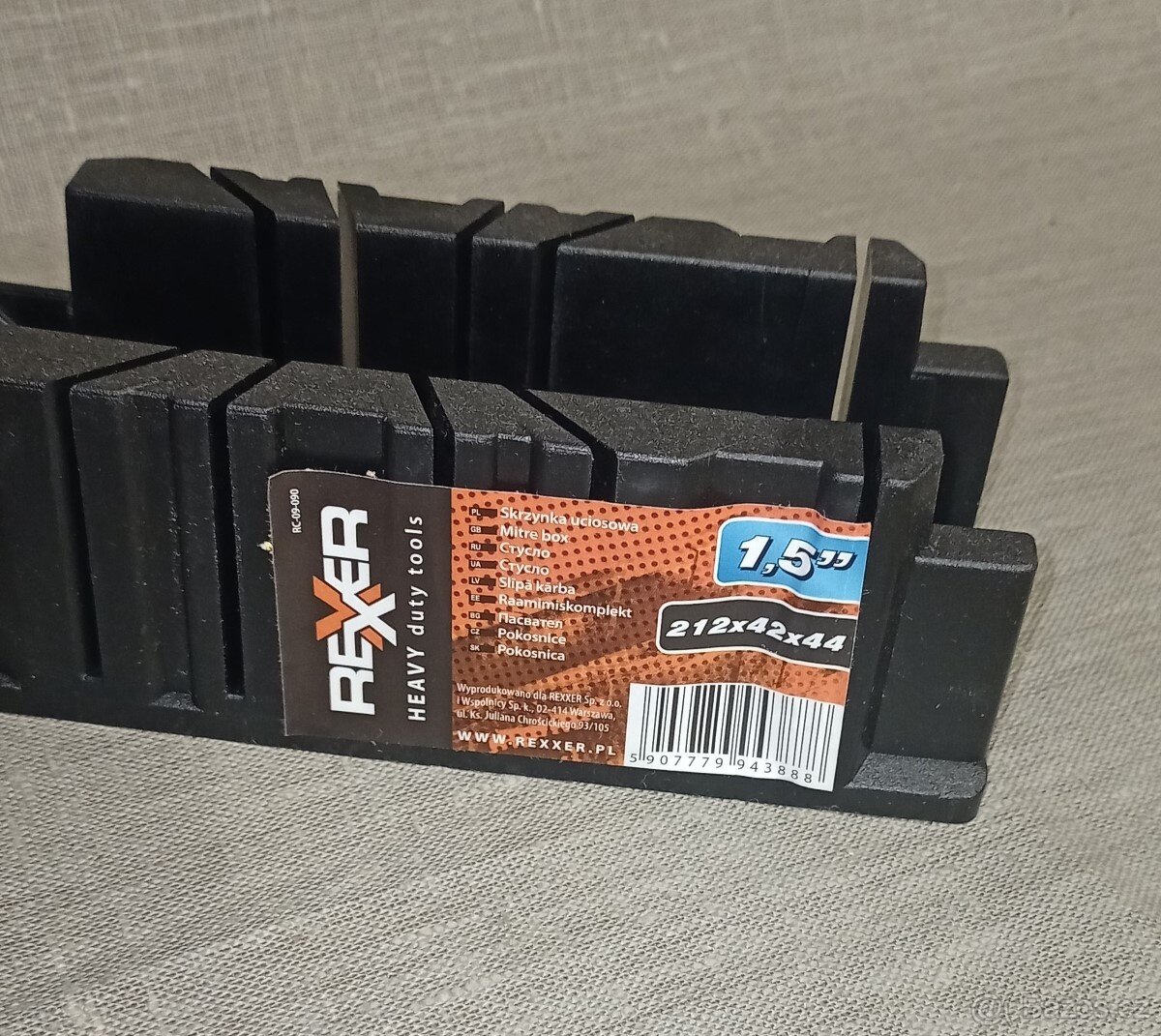 Pokosový box, úhlová šablona na žezání - 3