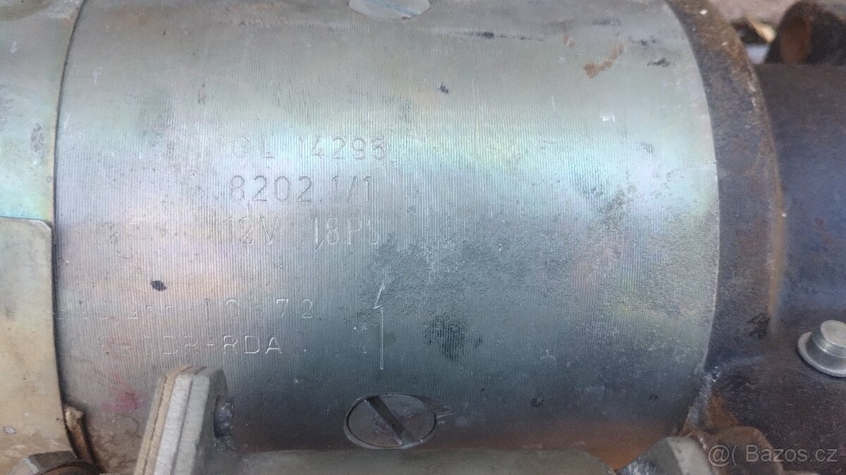 Multicar M22 startér - 3