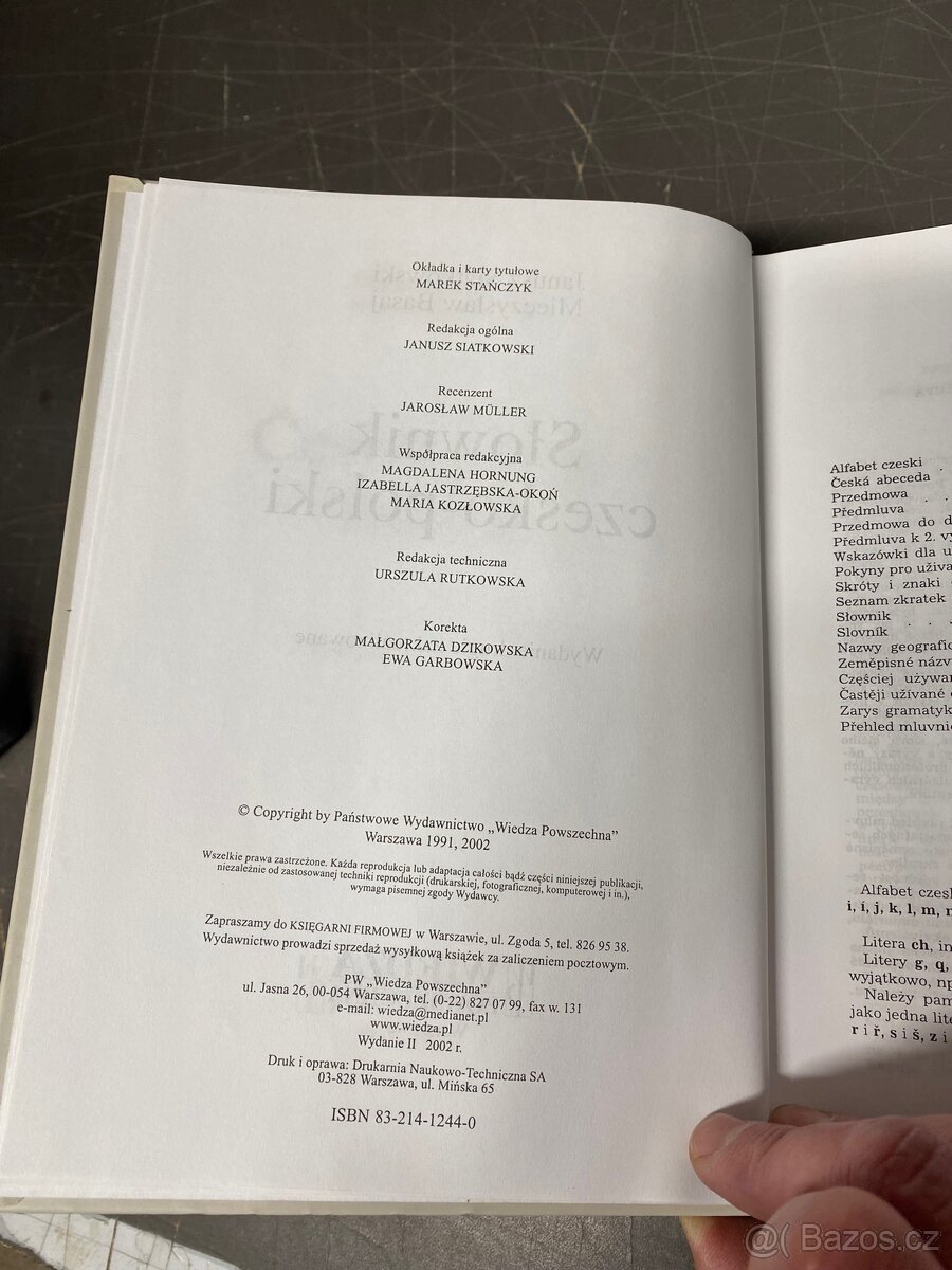 Slovnik česko-polský 1100 stran - 3