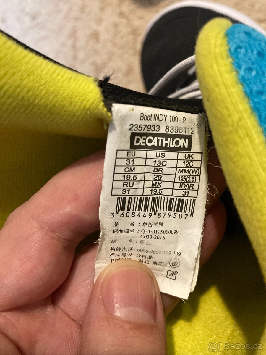 Dětské snowboardové boty 31 - 3