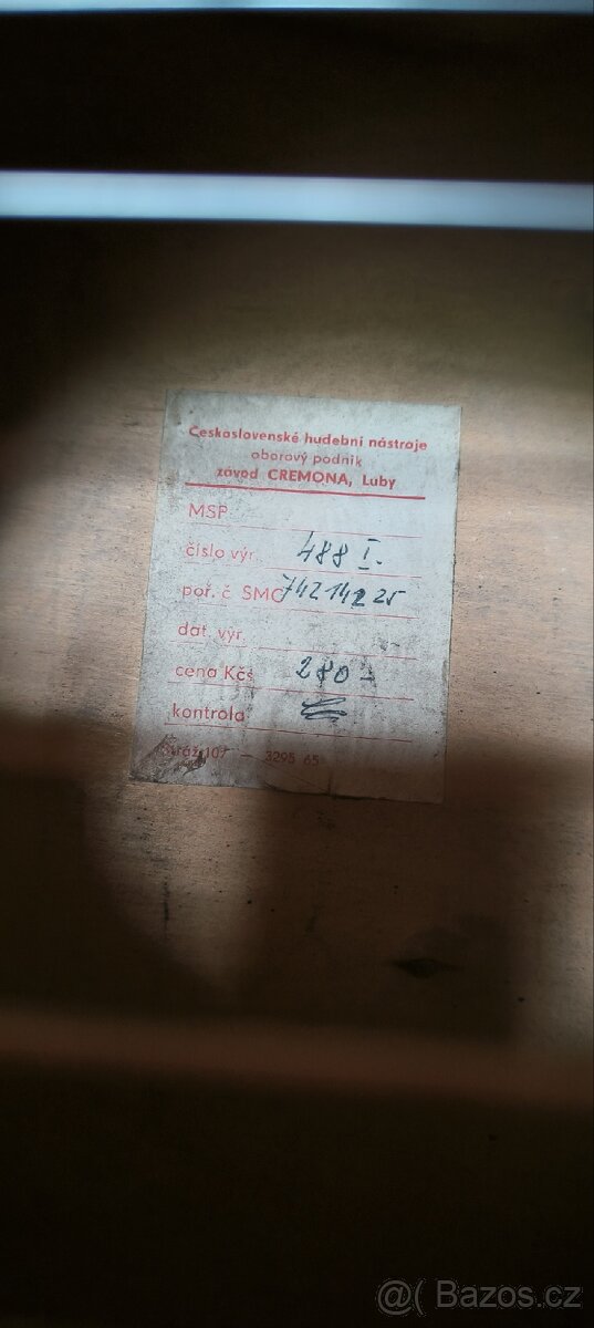 Akustická kytara české výroby Cremona Luba - 3