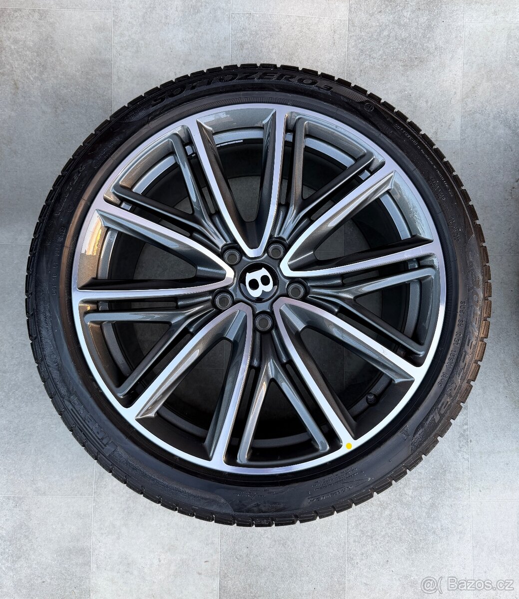 Bentley Continental GTC GT Zimní Pirelli 265/40 R21 305/35 - 3