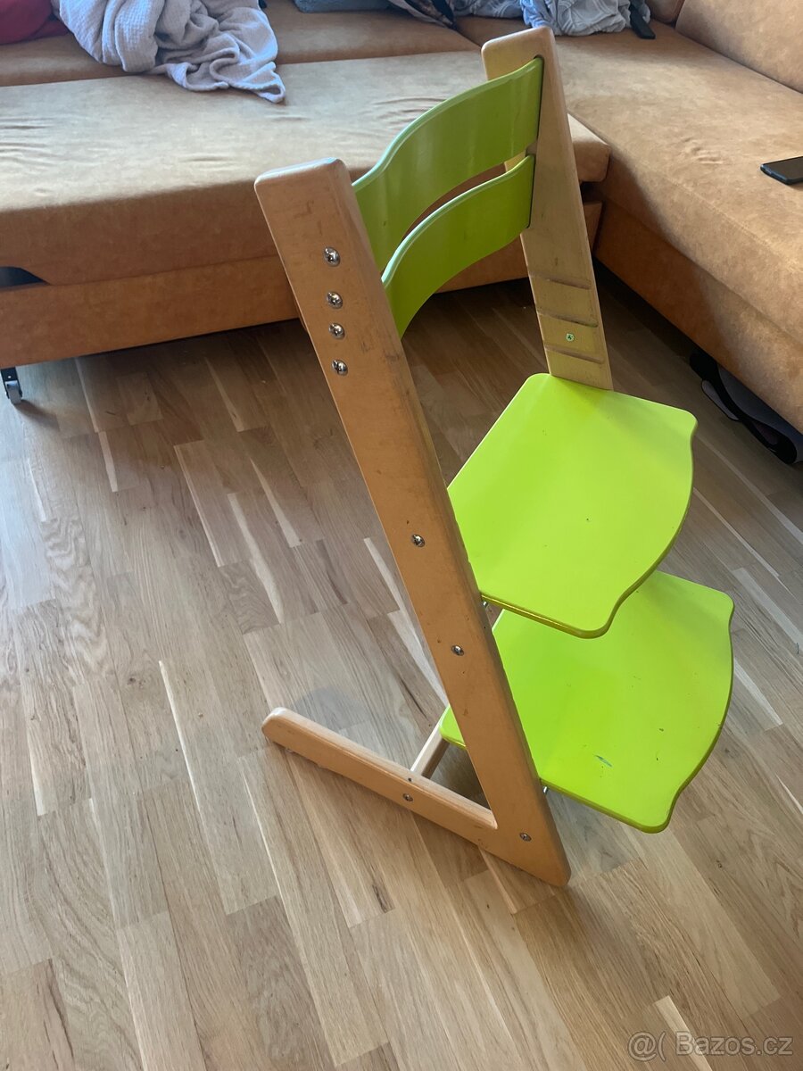 Dětská dřevěná rostoucí židle - 3