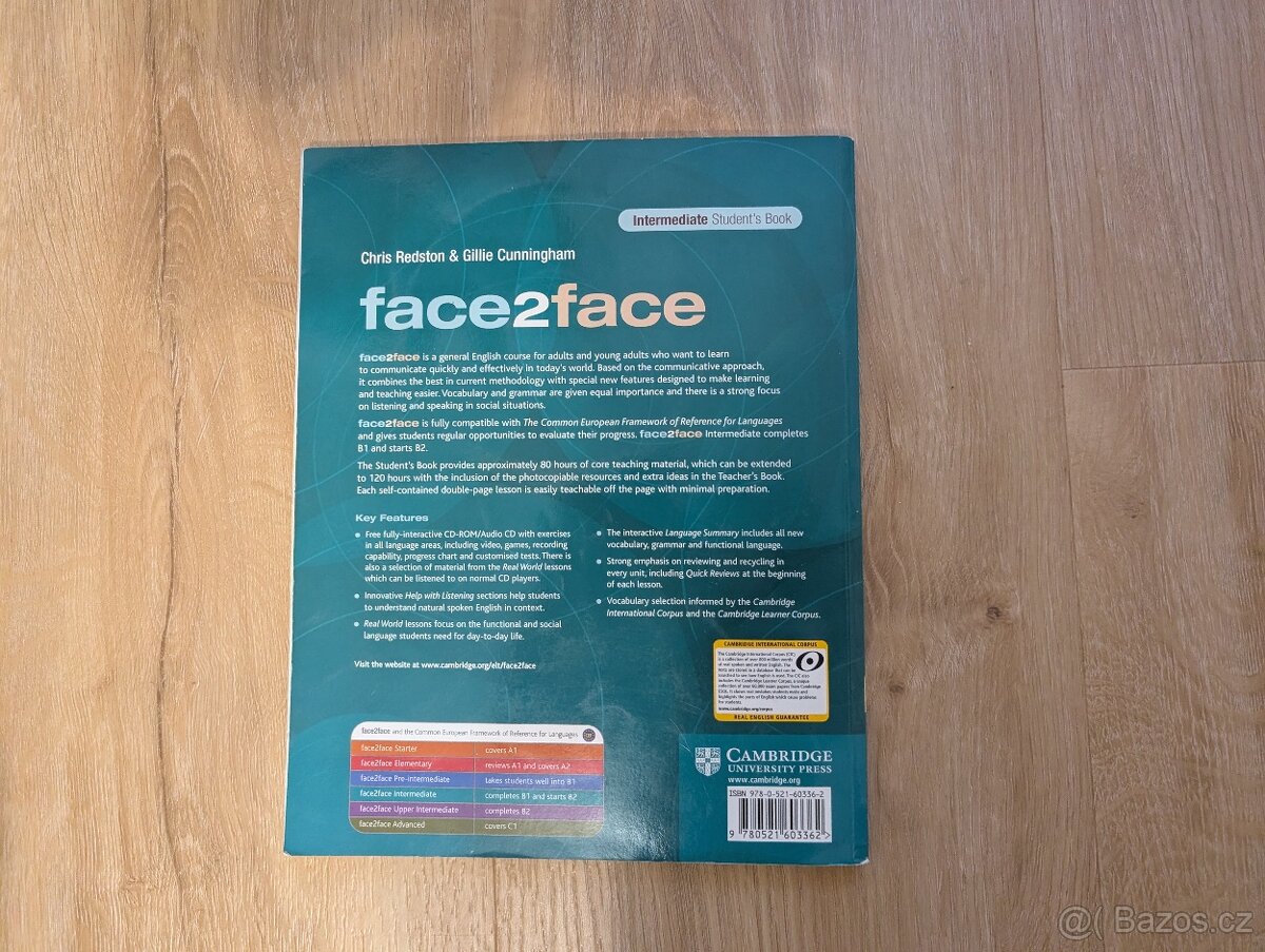 🎒 Angličtina B1–B2 – Face2face + CD – jen 80 Kč 🎒 - 3