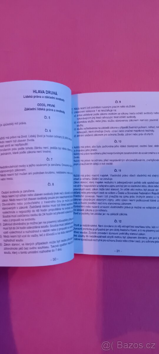 ÚSTAVA ČESKÉ REPUBLIKY - 3