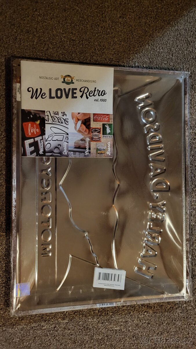 Harley Davidson - originální plechové cedule - 3