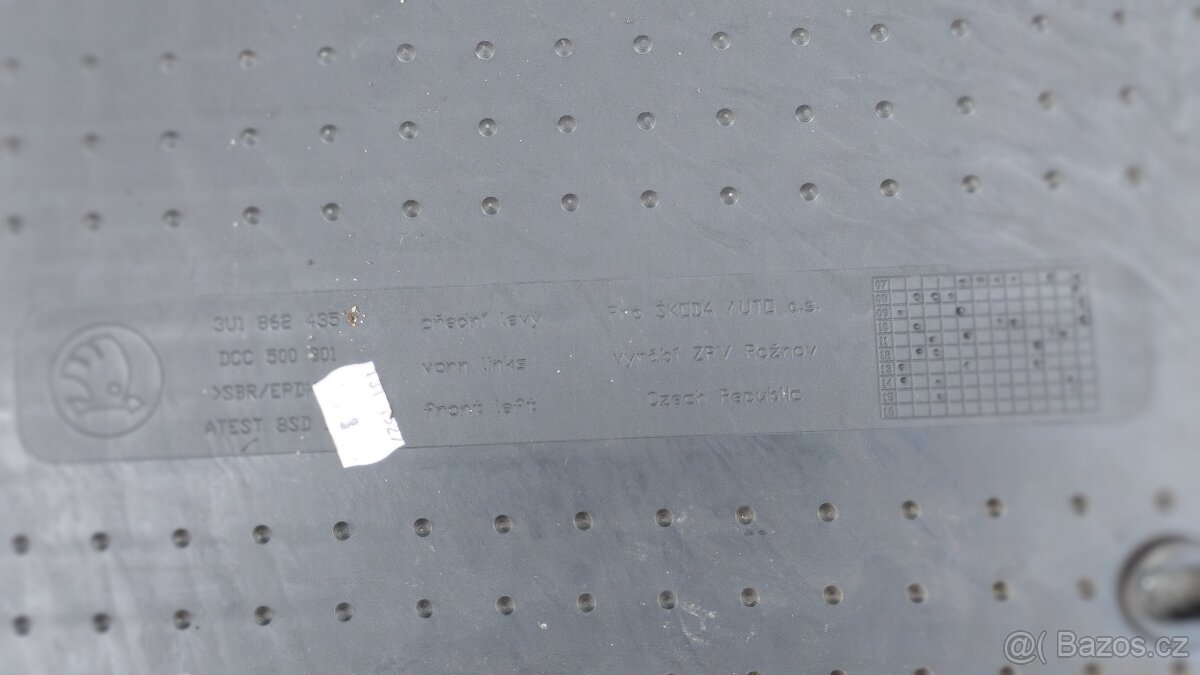 Superb 1 orig.gumotextilni koberečky - 3