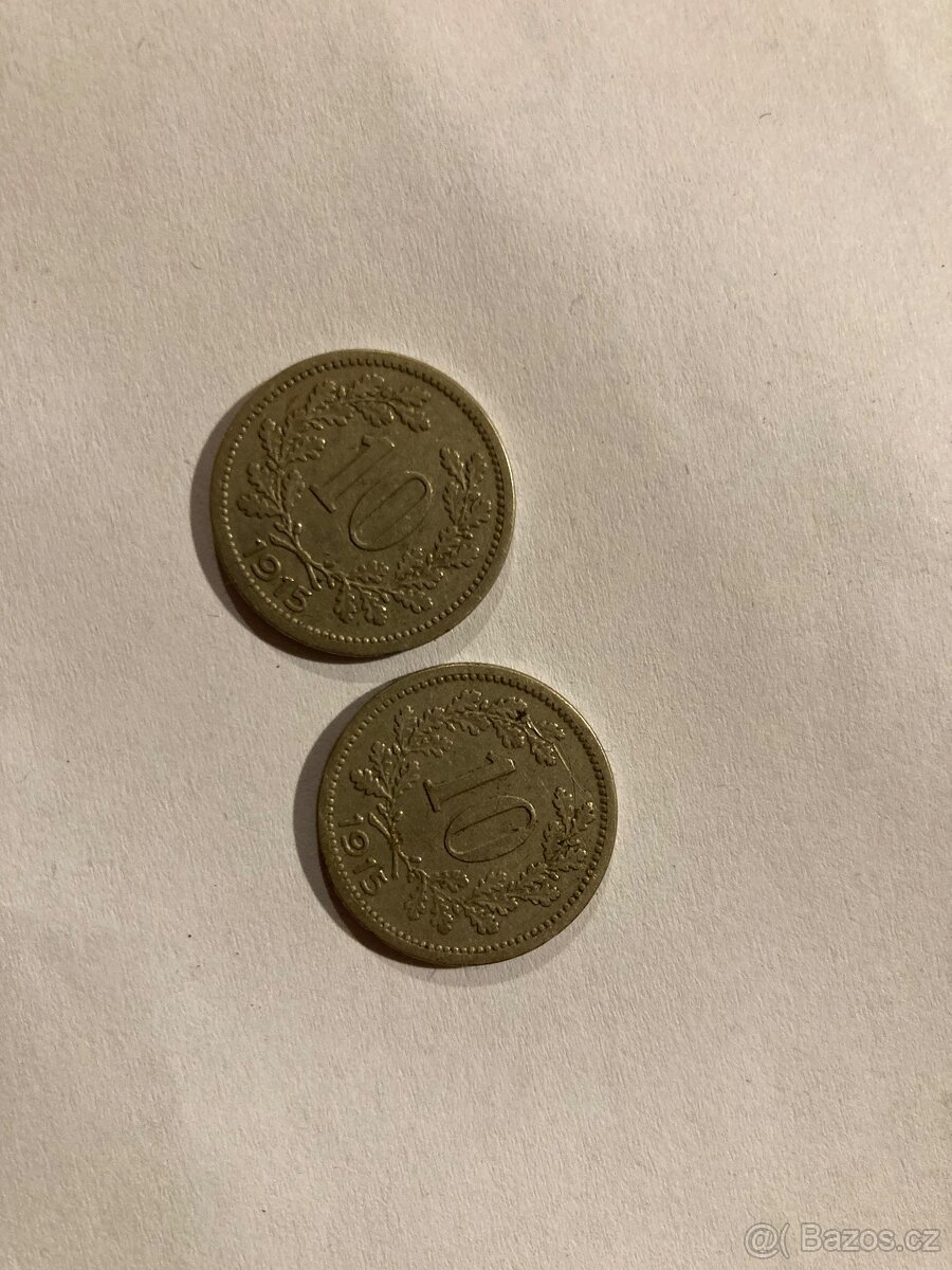 Mince od roku 1911 - 3
