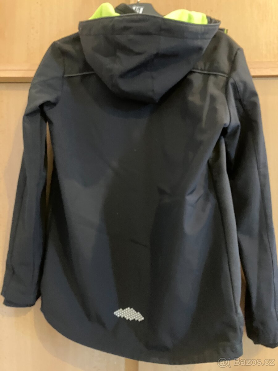 softshell bunda černá - 3