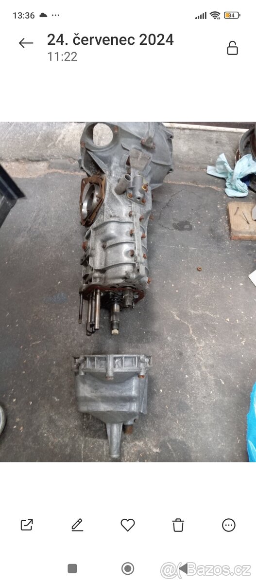 Škoda převodovka 125 - 3