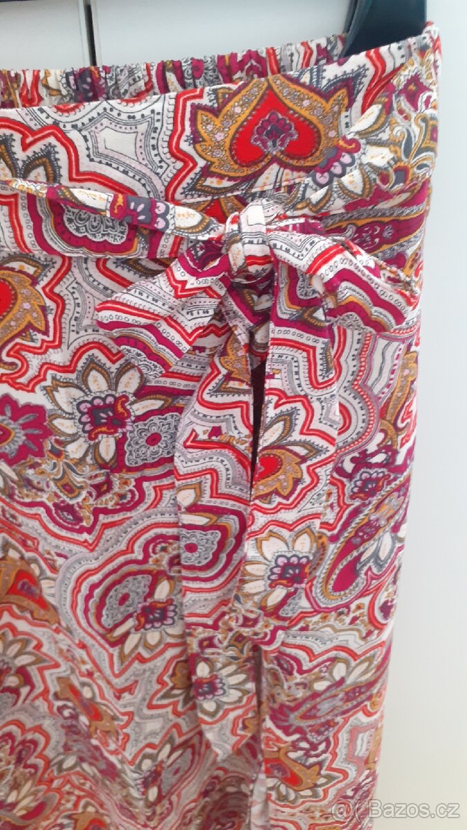 Letní sukně s vázačkou - 3