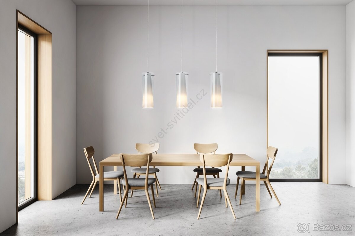 Lustr trojramenný designový - 3