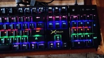 mechanická herní klávesnice DELUX KM12 - 3